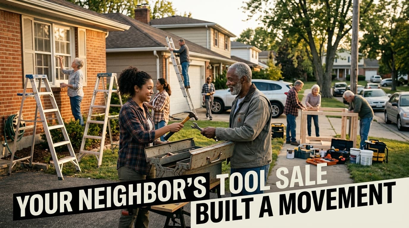 How One Tool Sale Turned a Block Into a Repair Collective