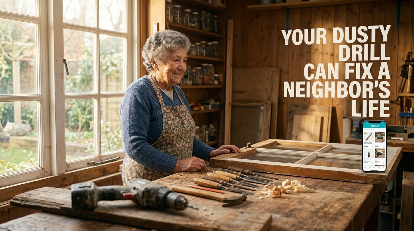 Sell Your Drill Set to Kickstart a Seniors' Home Repair Circle