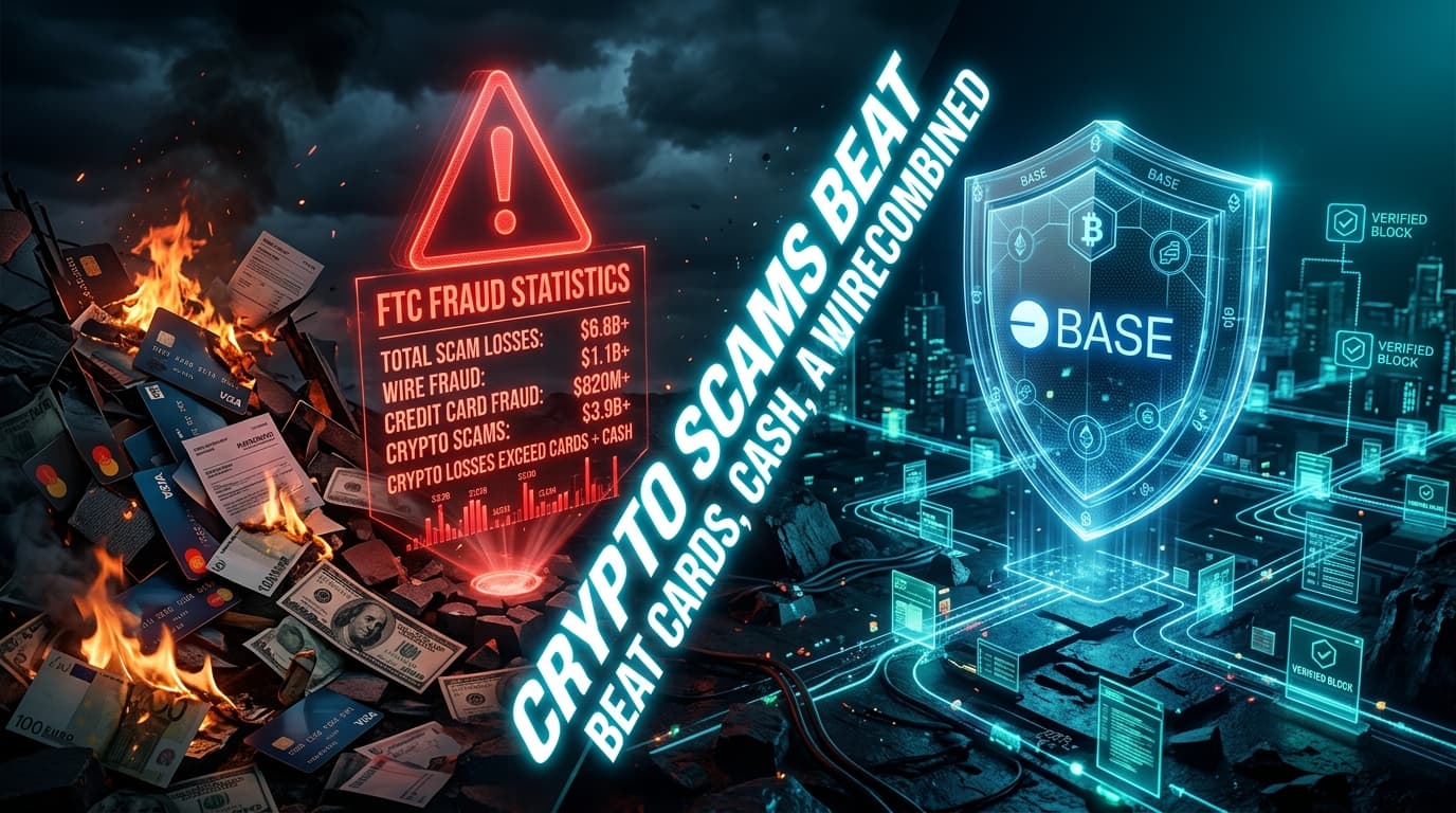 Crypto Lost More to Fraud Than Cards, Cash, and Wire Transfers Combined Last Year