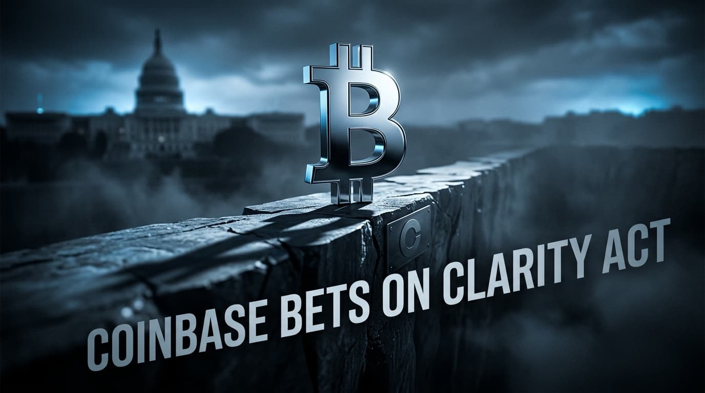 Uh-Oh! Bitcoin Near $63K and Ripple Stagnation: How Coinbase and the Clarity Act Are Shaping Crypto Markets