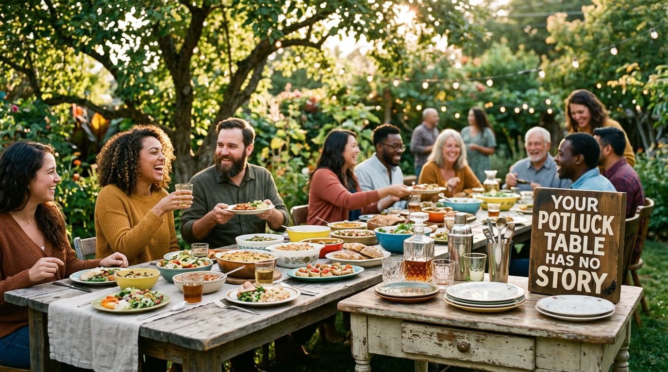 The Shaker That Started Something: Vintage Barware vs Modern Dinner Sets at the Potluck Table