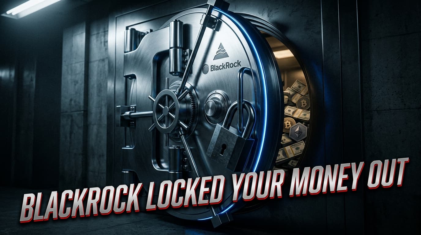 BlackRock Just Locked the Door. Are You Paying Attention?