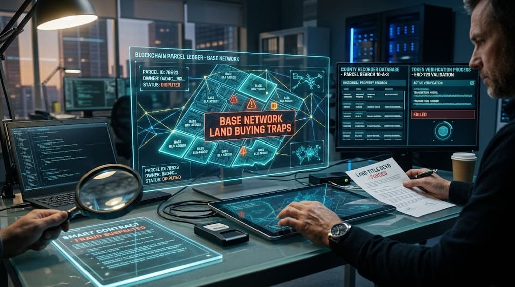 Essential 8-Point Checklist for $150K Land Plots on BASE Network