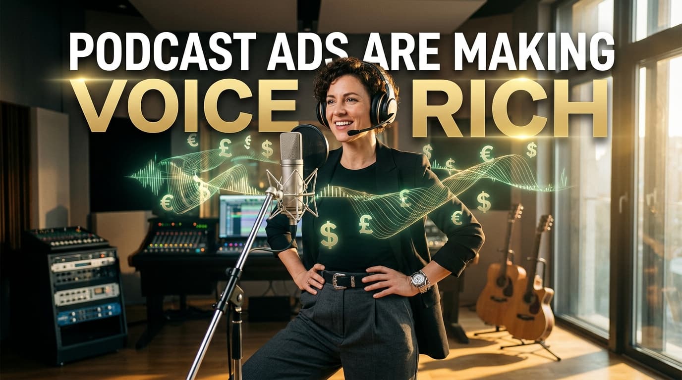 Podcast Ad Spending Just Had Its Breakout Year — and Voice Actors Are the Quiet Beneficiaries