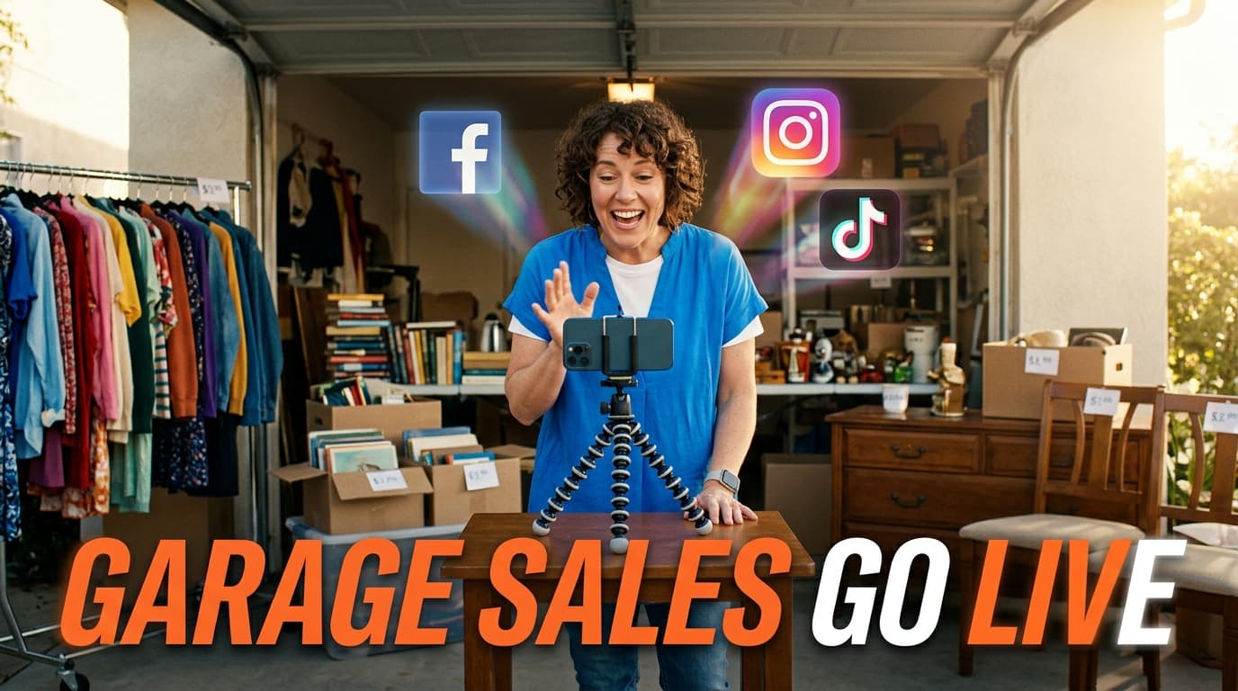 Garage Sale Live Selling: Top Tips to Sell More