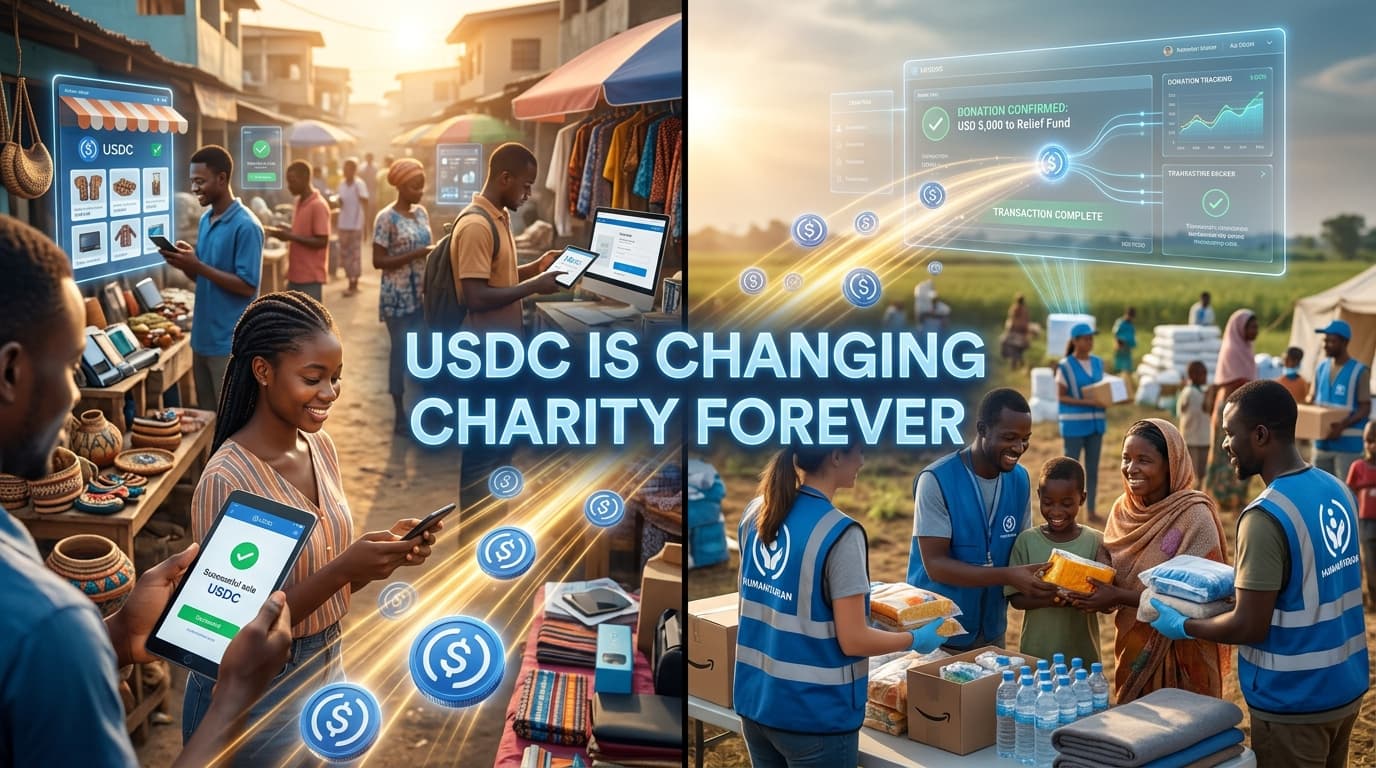 How Stablecoins Empower Online Sellers to Give Back