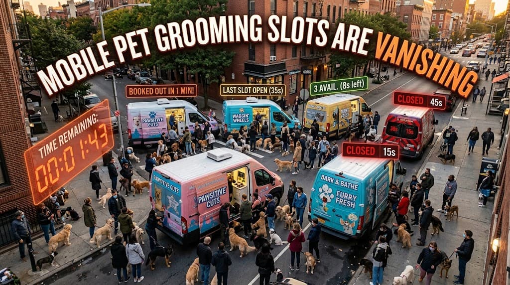 Mobile Pet Grooming Bookings to Hit $2B by 2026 – Forecast Every Seller Needs