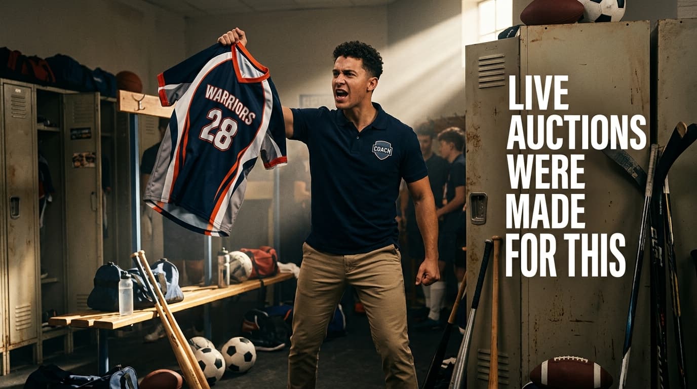 The Scoreboard Doesn't Lie: Live Auctions Are Built for Team Sports Gear