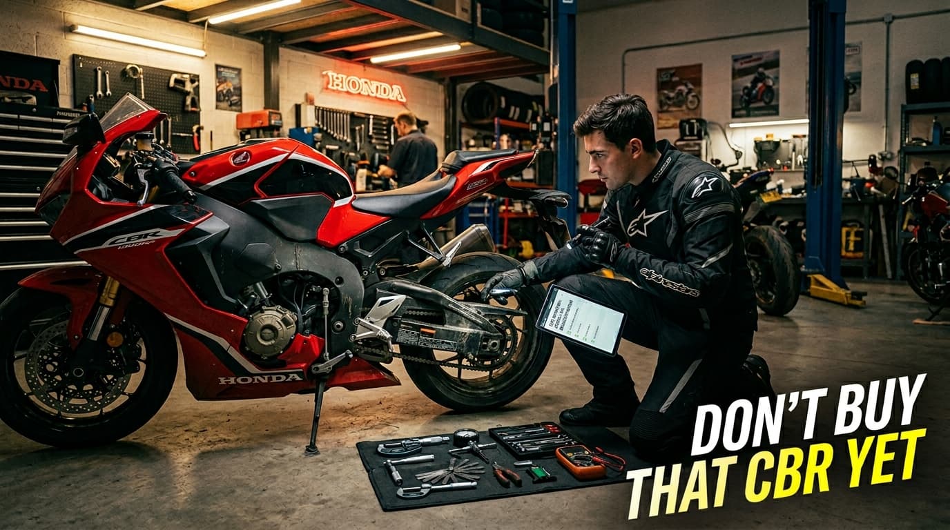 12-Point Checklist to Buy a Road-Ready $4,000 Honda CBR Without Regrets