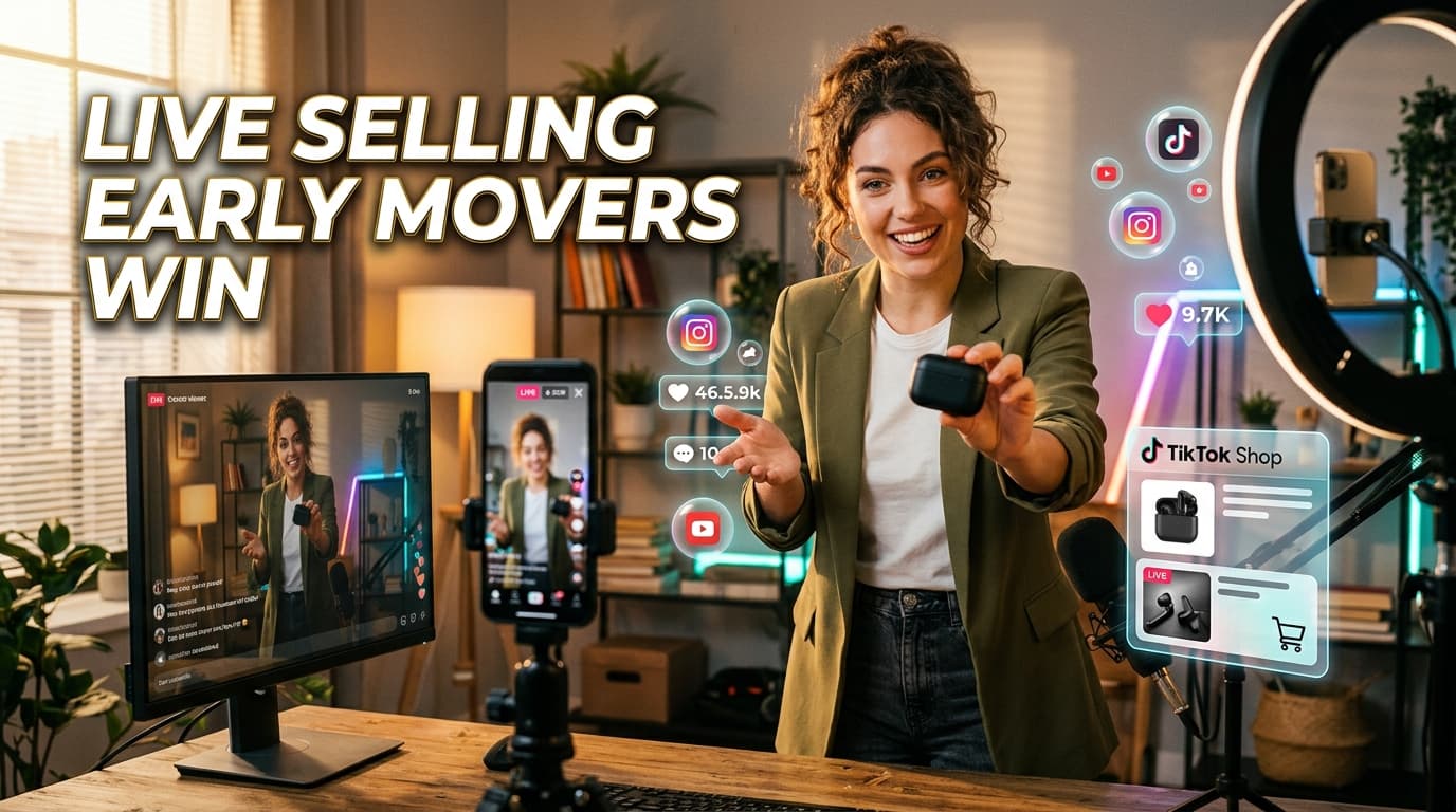 Live Selling Tips: Build an Audience, Close More Sales, and Get Paid Faster