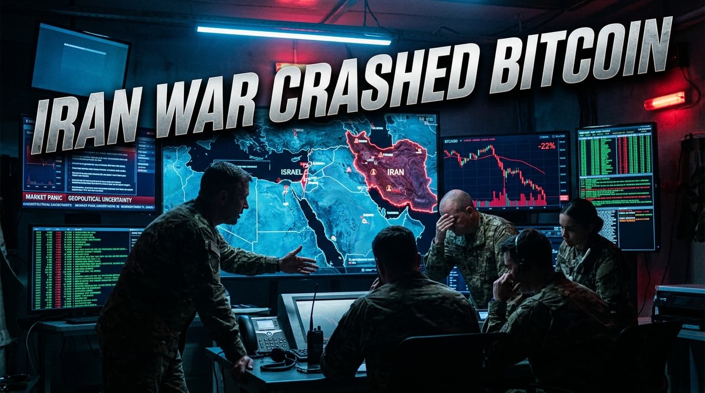 Iran War Impact on Crypto Prices and Stock Market Monday