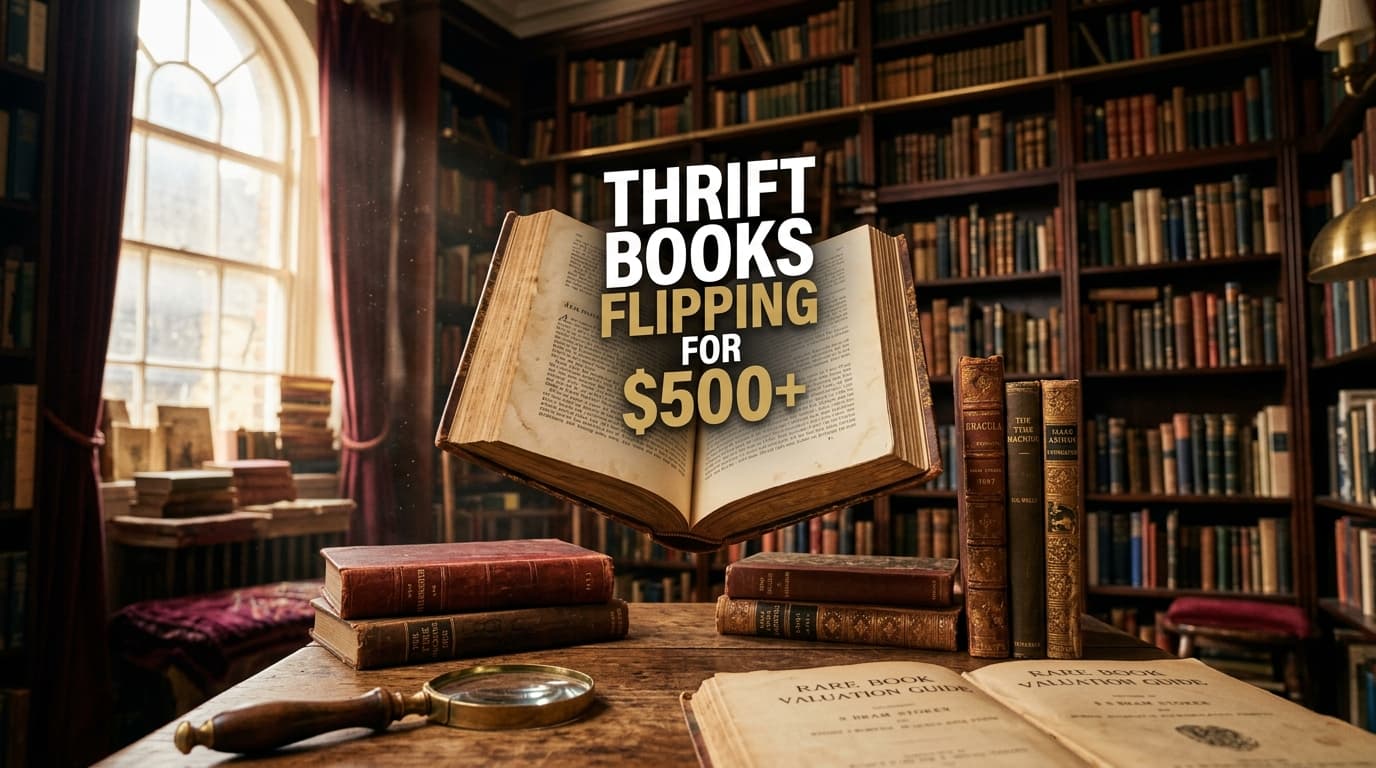 Newbies: Why Rare Books Are Your Easiest 2024 Collectible Flip at $500+ Margins