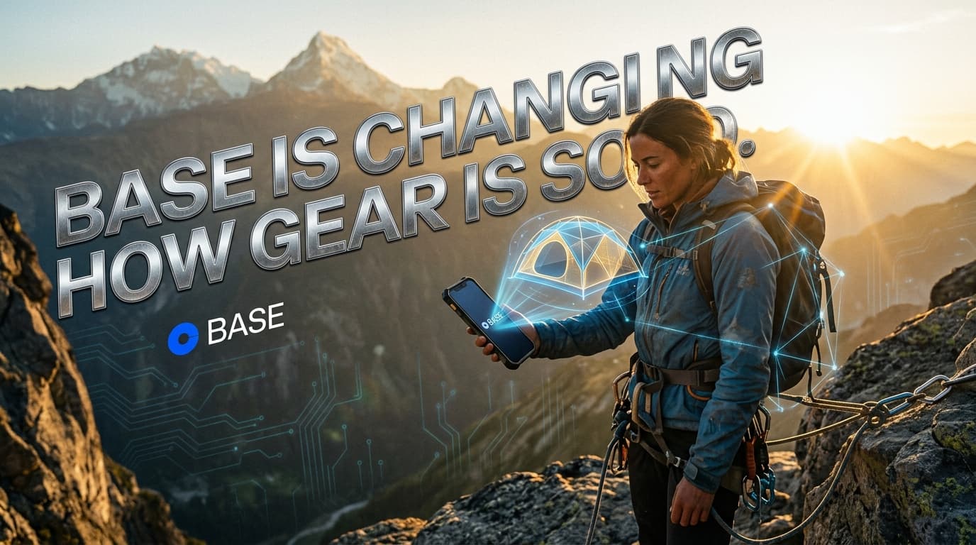 BASE Hits $47 Billion in DApp Volume as Outdoor Gear Finds a Blockchain Home