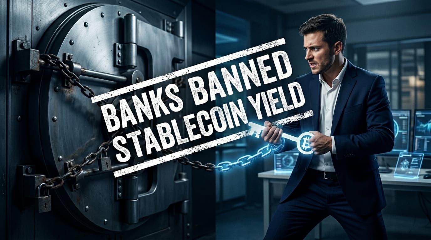 Stablecoin Yield vs. the Banking Cartel: The Legislative Battle That Could Reshape Finance