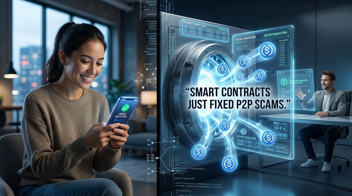 How Smart Contract Escrow Works for Secure P2P Payments