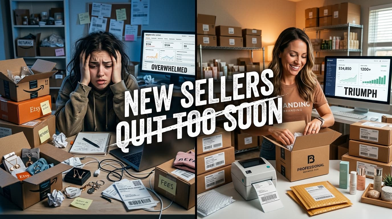 10 Mistakes New Online Sellers Make in First 90 Days