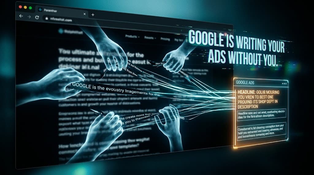 Google's AI Is Reading Your Website to Build Your Ads. Most Sellers Have No Idea.